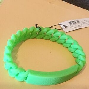 Marc Jacobb Green Twisted Bracelets